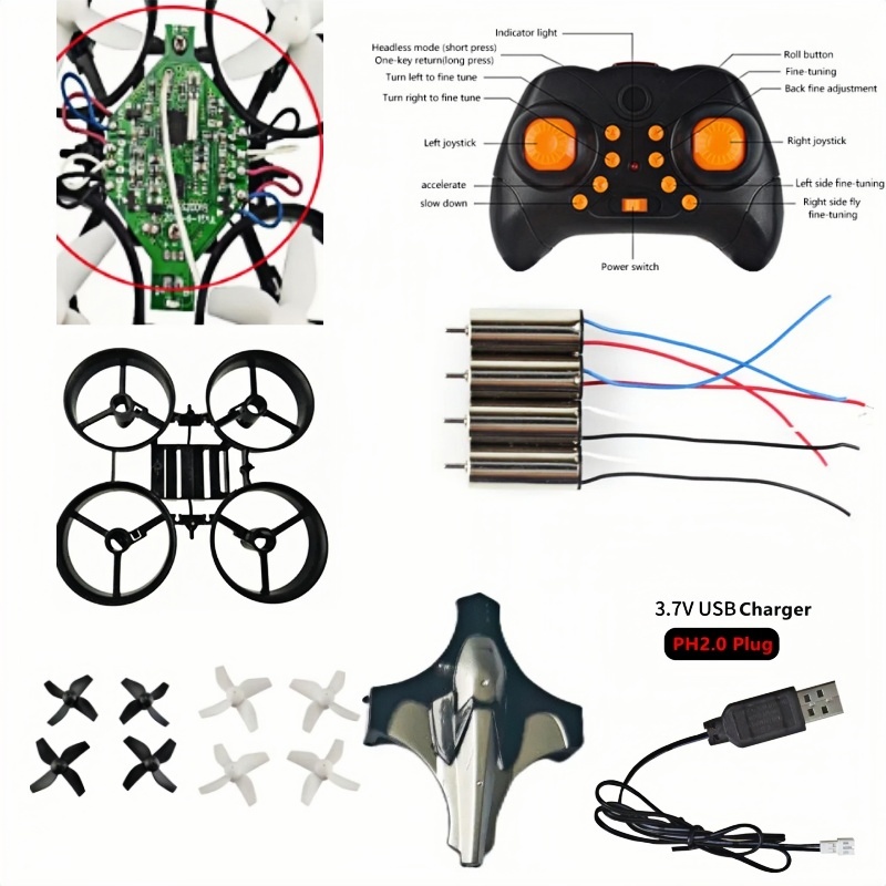 Drone Kit Beginner - Komple DIY Drone Kiti 2.4G 6
