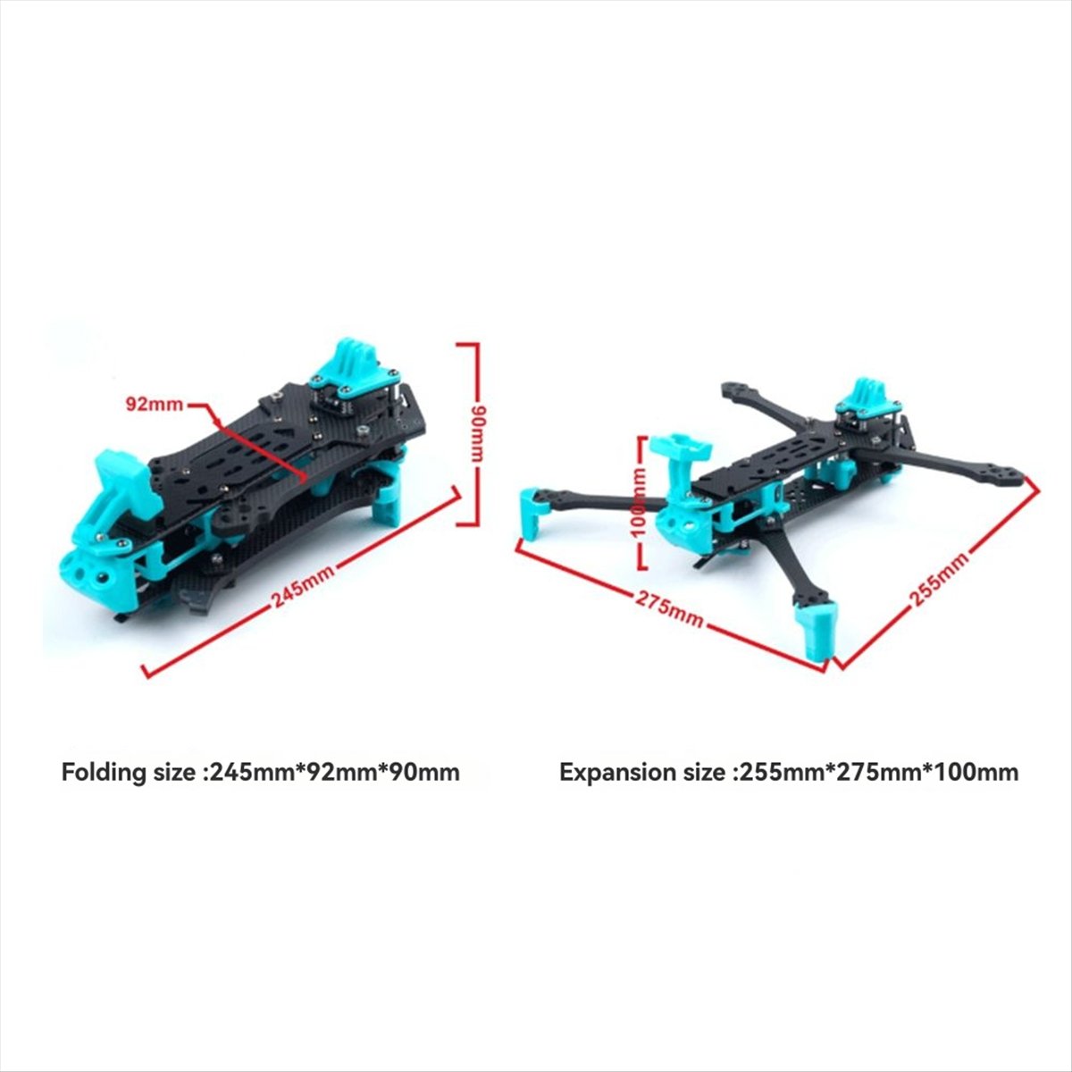HowAA87 KOLAS 7 inç 298mm Katl - Drone Kit Long Range incelemesi ve fiyatı